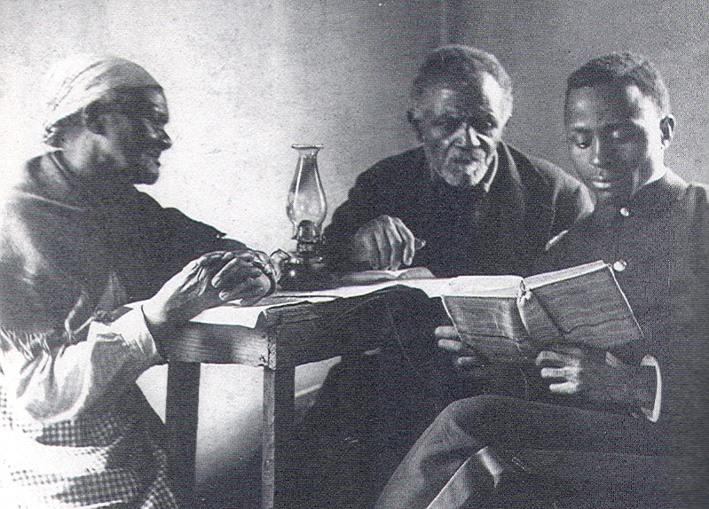 Hampton-Student-Reading-to-Freedpeople-ca-1890 1